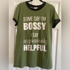 LuLaRoe Graphic Tee - Large